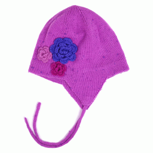 Шапка зимняя для девочки NANO F16TC292 Light Viola Шапка зимняя для девочки NANO F16TC292 Light Viola