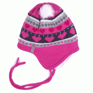 Шапка зимняя для девочки NANO F16TC488 Lipstick Шапка зимняя для девочки NANO F16TC488 Lipstick