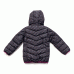 Стеганная демисезонная куртка для девочки Nano F17M1250 Black Print
