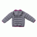 Стеганная демисезонная куртка для девочки Nano F18M1250 CastleGrayMix