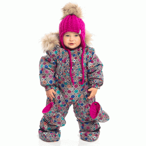 Зимний цельный комбинезон NANO F19M498 Gray Mix Зимний цельный комбинезон NANO F19M498 Gray Mix