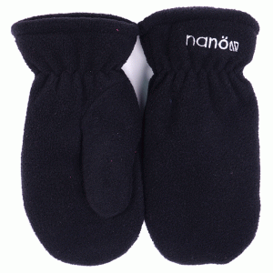 Флисовые трехслойные рукавички с утеплителем NANO MIT501 Black