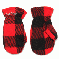 Флисовые трехслойные рукавички с утеплителем NANO MIT503 Chili
