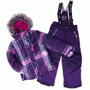 Зимний комплект для девочки NANO F16M250 Purple