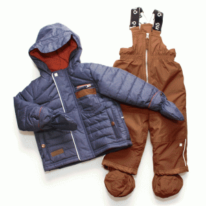 Зимний комплект для мальчика NANO F17M267-Baby LT Blue Mix Зимний комплект для мальчика NANO F17M267-Baby LT Blue Mix