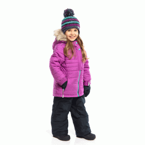 Зимний комплект для девочки NANO F18M288 Petunia Mix Зимний комплект для девочки NANO F18M288 Petunia Mix