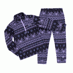 Флисовый термокостюм NANO BUWP602-F19 Black/Lilac Флисовый термокостюм NANO BUWP602-F19 Black/Lilac