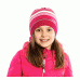 Шапка демисезонная вязанная Nano F16TUT202 Bright Coraline