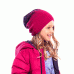Шапка демисезонная вязанная Nano F19TUT222 Raspberry Шапка демисезонная вязанная Nano F19TUT222 Raspberry