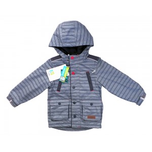 Демисезонная куртка на флисе для мальчика NANO S18J277 MidGreyMix Демисезонная куртка на флисе для мальчика NANO S18J277 MidGreyMix