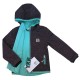 Демисезонная куртка софтшелл для девочки NANO S18M1400 DkMouse Confetti
