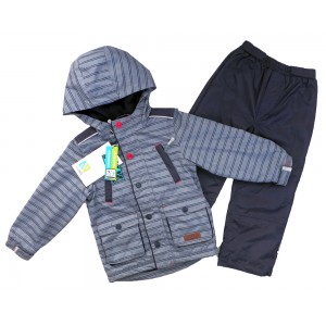 Демисезонный комплект на флисе для мальчика NANO S18M277 MidGreyMix Демисезонный комплект на флисе для мальчика NANO S18M277 MidGreyMix