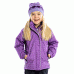 Демисезонная куртка на флисе для девочки NANO S17J268_Lavander Демисезонная куртка на флисе для девочки NANO S17J268_Lavander