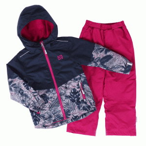 Демисезонный комплект на флисе для девочки NANO S19M252 BlueNight Демисезонный комплект на флисе для девочки NANO S19M252 BlueNight