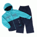 Демисезонный комплект на флисе для девочки NANO S19M254 Surf Aqua Демисезонный комплект на флисе для девочки NANO S19M254 Surf Aqua