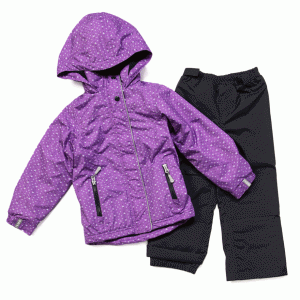 Демісезонний комплект на флісі для дівчинки NANO S17M268_Lavander Демісезонний комплект на флісі для дівчинки NANO S17M268_Lavander