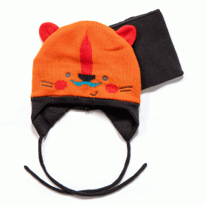 Зимний комплект для мальчика "Шапка + Манишка" Peluche&Tartine от 0 до 3 лет F17ACC09BG Deep Grey Зимний комплект для мальчика "Шапка + Манишка" Peluche&Tartine от 0 до 3 лет F17ACC09BG Deep Grey