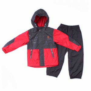 Демісезонний комплект на коттоні для хлопчика PELUCHE&TARTINE S18M57_ReallyRed Демісезонний комплект на коттоні для хлопчика PELUCHE&TARTINE S18M57_ReallyRed