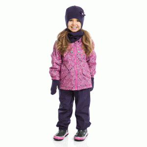 Демисезонный комплект на флисе для девочки PELUCHE&TARTINE S18M64 Little Rosie Демисезонный комплект на флисе для девочки PELUCHE&TARTINE S18M64 Little Rosie