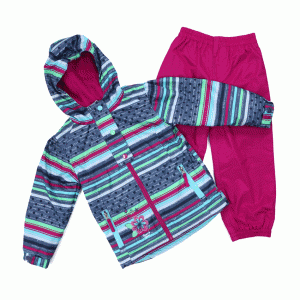 Демисезонный комплект на флисе для девочки PELUCHE&TARTINE S17M68 Zinnias Демисезонный комплект на флисе для девочки PELUCHE&TARTINE S17M68 Zinnias