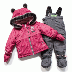 Зимний комплект для девочки Peluche&Tartine F17M08BF Secret Pink Зимний комплект для девочки Peluche&Tartine F17M08BF Secret Pink