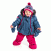 Зимний комплект для девочки Peluche&Tartine F17M16BF China Blue Зимний комплект для девочки Peluche&Tartine F17M16BF China Blue