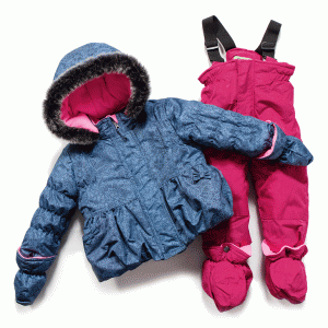 Зимний комплект для девочки Peluche&Tartine F17M16BF China Blue Зимний комплект для девочки Peluche&Tartine F17M16BF China Blue