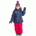 Зимний комплект для девочки Peluche&Tartine F17M52 Navy Mauve Зимний комплект для девочки Peluche&Tartine F17M52 Navy Mauve