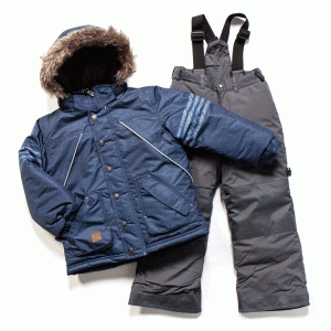 Зимний комплект для мальчика Peluche&Tartine F17M61 Dk Heaven