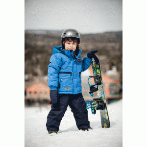 Зимний комплект для мальчика Peluche&Tartine F18M53 Sport Blue / Navy Зимний комплект для мальчика Peluche&Tartine F18M53 Sport Blue / Navy