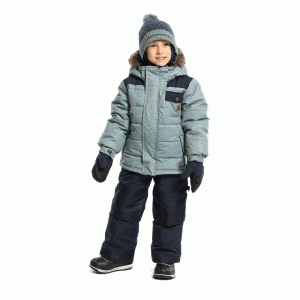 Зимний комплект для мальчика Peluche&Tartine F18M63 Gray / Navy Зимний комплект для мальчика Peluche&Tartine F18M63 Gray / Navy