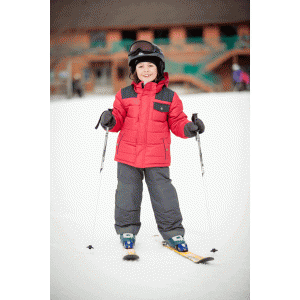 Зимний комплект для мальчика Peluche&Tartine F18M63 Really Red / Deep Gray Зимний комплект для мальчика Peluche&Tartine F18M63 Really Red / Deep Gray